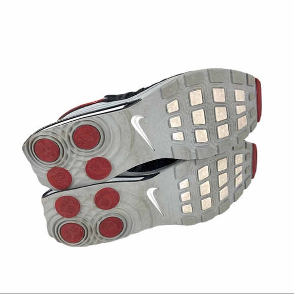 Nike Shox Gravity Running Shoe 12 Black Red Gray - Picture 6 of 15